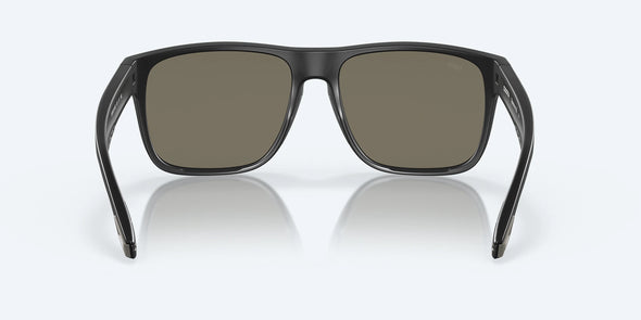 SPEARO XL SUNGLASSES - MATTE BLACK/POLARIZED BLUE MIRROR