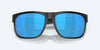 SPEARO XL SUNGLASSES - MATTE BLACK/POLARIZED BLUE MIRROR