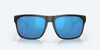 SPEARO XL SUNGLASSES - MATTE BLACK/POLARIZED BLUE MIRROR