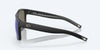 SPEARO XL SUNGLASSES - MATTE BLACK/POLARIZED BLUE MIRROR