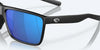 RINCON SUNGLASSES - MATTE BLACK/POLARIZED BLUE MIRROR