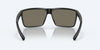 RINCON SUNGLASSES - MATTE BLACK/POLARIZED BLUE MIRROR