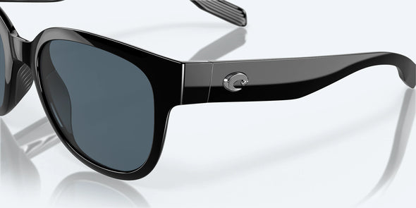 SALINA SUNGLASSES - BLACK/POLARIZED GRAY