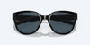 SALINA SUNGLASSES - BLACK/POLARIZED GRAY