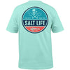 HIGH SEAS SHORT SLEEVE TEE - ARUBA BLUE