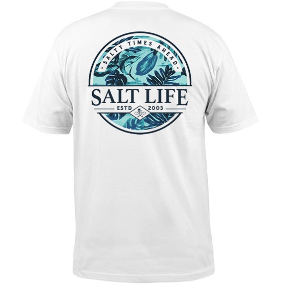 PARADISE SEAS SHORT SLEEVE TEE - WHITE