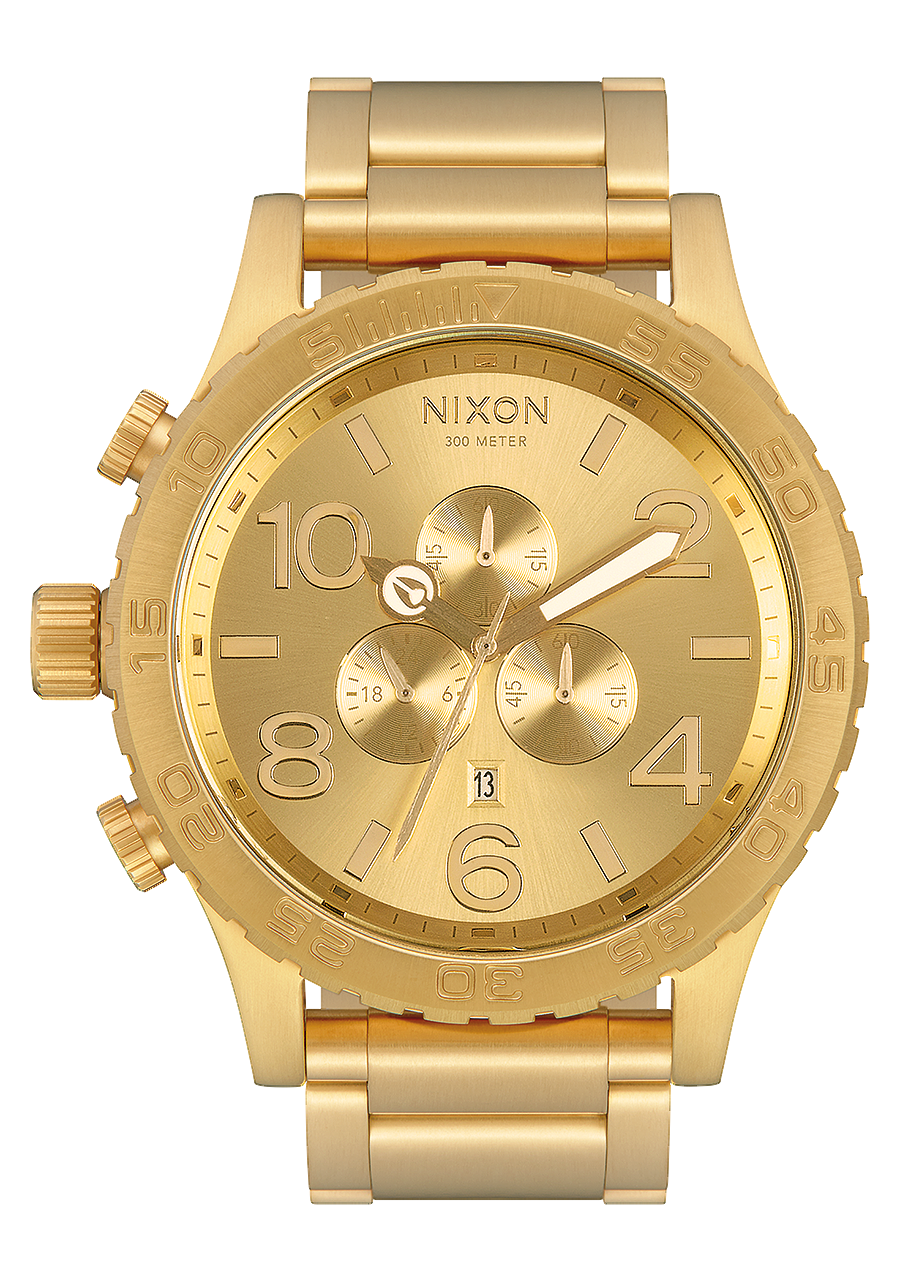 NIXON 51-30 CHRONO ALL GOLD-