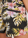 Frochickie Short - Black Floral Print