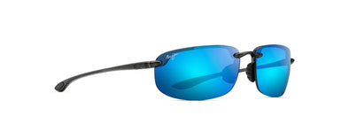 Ho'okipa Rimless Sunglasses - Smoke Grey/Blue Hawaii Polarized