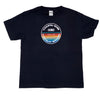 Coastal Edge Baja Blanket Youth Short Sleeve T-Shirt - Black