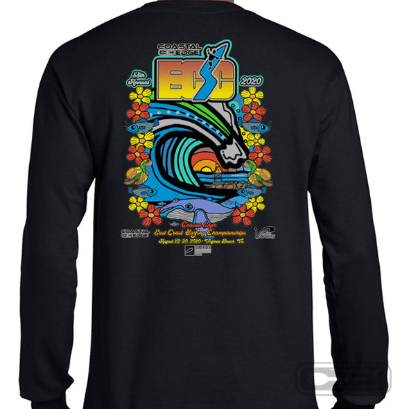 Coastal Edge East Coast Surfing Championship 2020 L/S T-Shirt Black