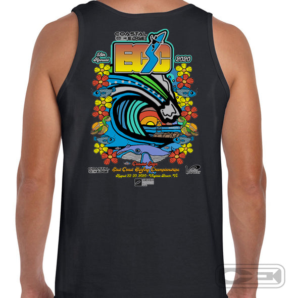 Coastal Edge East Coast Surfing Championship 2020 Tank Top Black