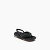 Little Kids Fanning Boy's Sandal Black/Silver