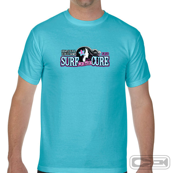 Coastal Edge 2020 Surf for the Cure SS T-Shirt Lagoon – CoastalEdge2120