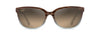 Honi Cat Eye Sunglasses - Sandstone with Blue/HCL Bronze Polarized