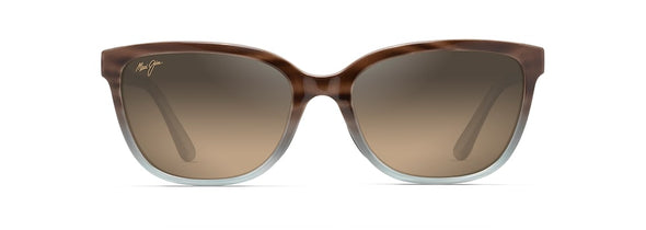 Honi Cat Eye Sunglasses - Sandstone with Blue/HCL Bronze Polarized