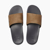 Reef One Slide Grey/Tan