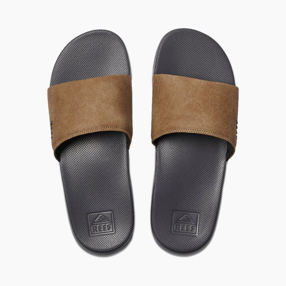 Reef One Slide Grey/Tan