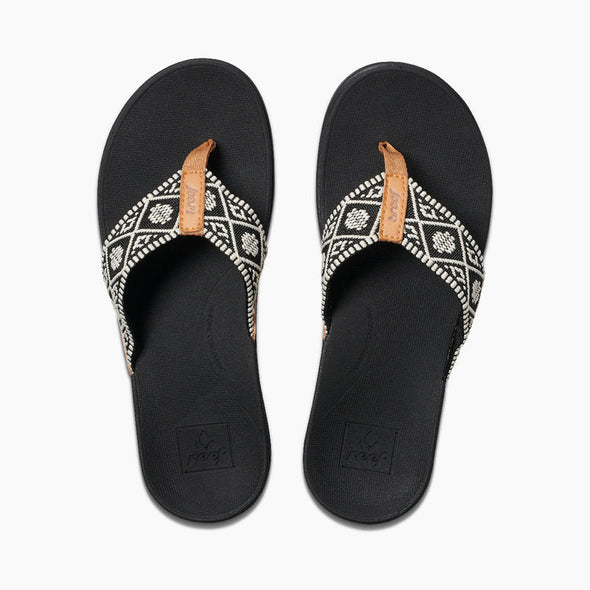Ortho Woven Sandal Black/White