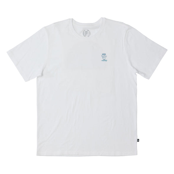 SHAKA EVERYDAY SUPER SOFT SHORT SLEEVE TEE - WHITE