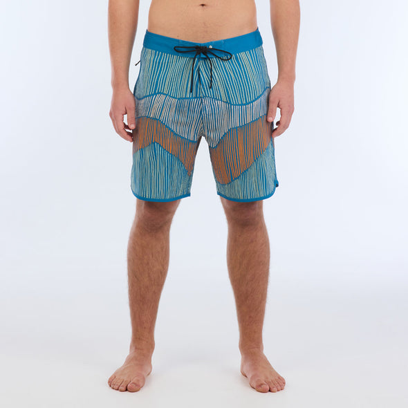 STRATA 83 FIT 18" BOARDSHORT - LEGACY BLUE