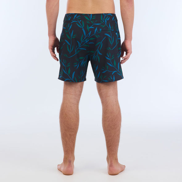 MALIBU B100 FIT 16" BOARDSHORT - BLACK