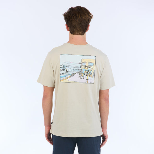 SURF SHOP SUPER SOFT SHORT SLEEVE TEE - HAZE