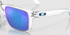 HOLBROOK XL - POLISHED CLEAR / PRIZM SAPPHIRE POLARIZED