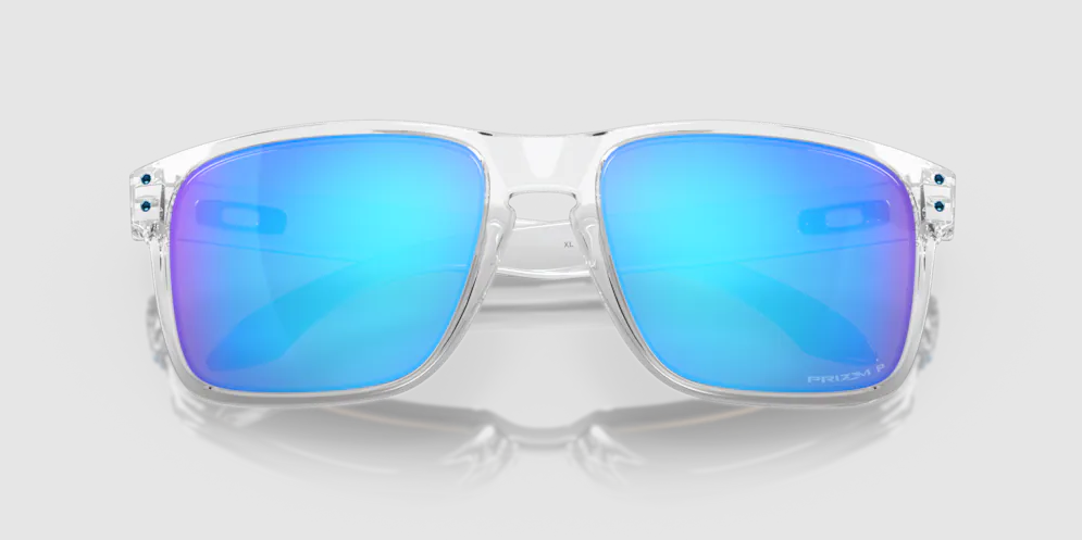 HOLBROOK XL POLISHED CLEAR PRIZM SAPPHIRE POLARIZED CoastalEdge2120