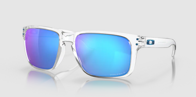 HOLBROOK XL - POLISHED CLEAR / PRIZM SAPPHIRE POLARIZED