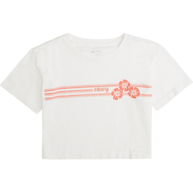 GIRLS BLOCKY BISCUS DSC RG TEE