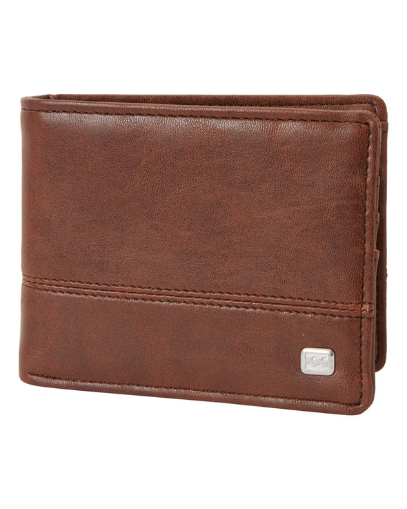 Dimension Bi-Fold Faux Leather Wallet