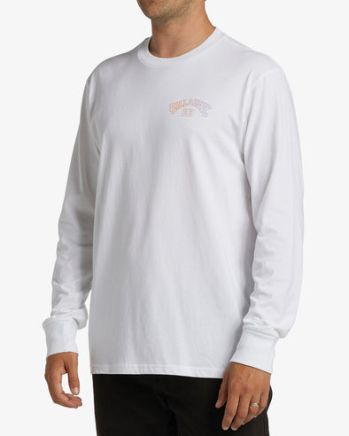 Arch Fill Long Sleeve White