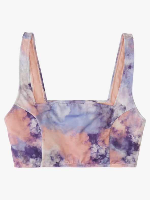 Women's Active Tankini Sports Bra Bikini Top