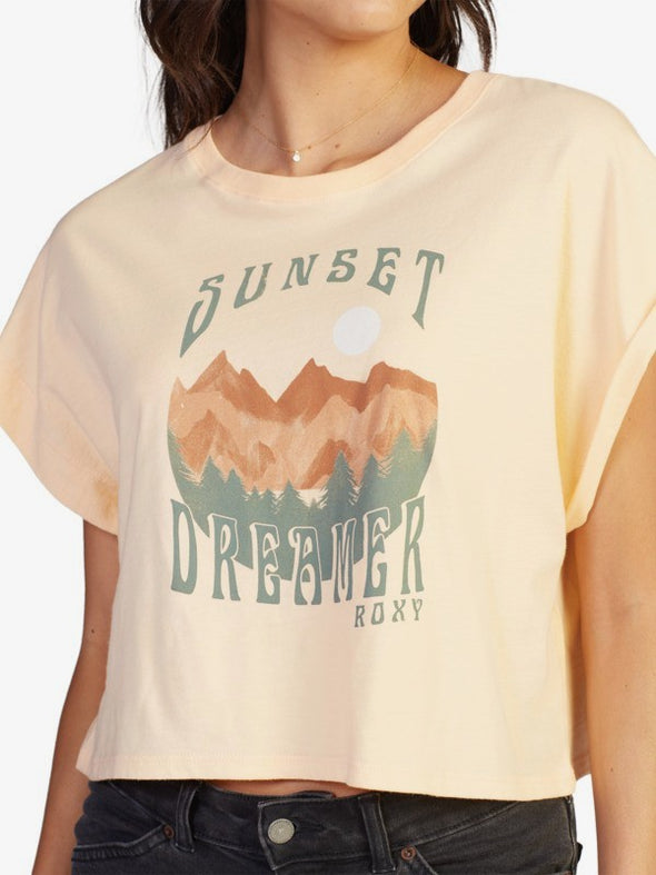 Women's Watercolor Mountain RLST Fashion Tee