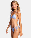 MILLIE MID RISE BIKINI BOTTOMS - GREY PURPLE