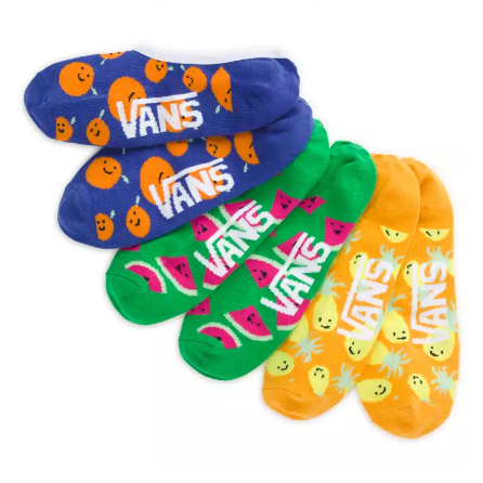 Vans Fruit Bowl Canoodle Socks 3 Pack