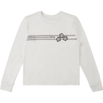 WOMENS BLOCKY BISCUS VLONG SLEEVE TEE