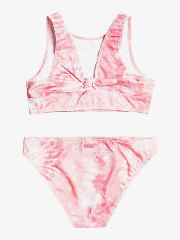 Girl's Colors Reflection Crop Top Set