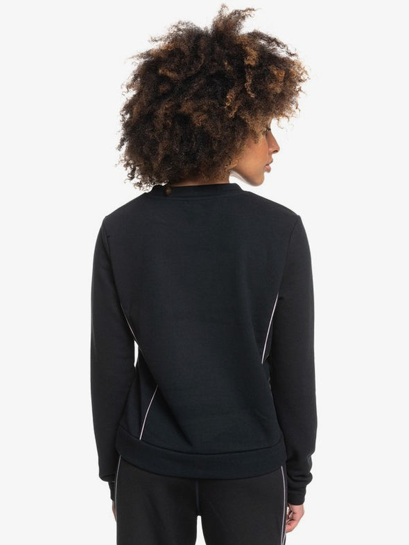 Women's Fading Away Crew Neck Fleece Top