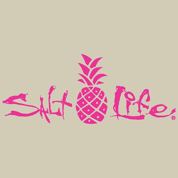 SIGNATURE PINEAPPLE DECAL - PINK