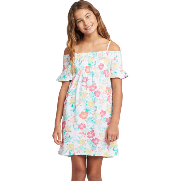 GIRLS B SMOCKY SUN RG DRESS