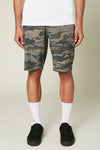 Locked Slub 20" Hybrid Shorts - Camo