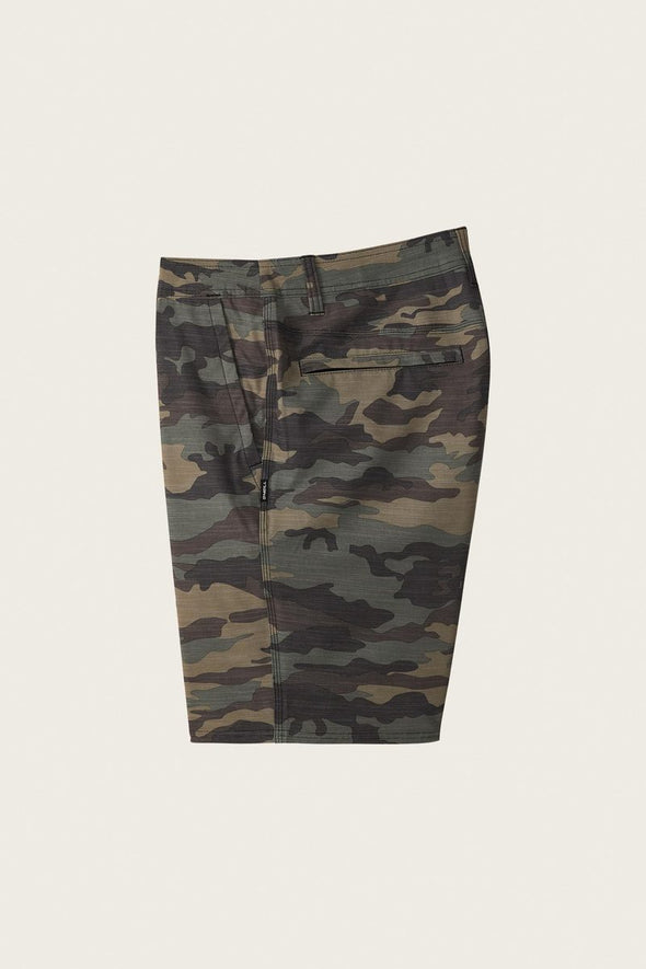Locked Slub 20" Hybrid Shorts - Camo