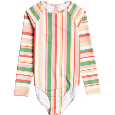 GIRLS COLORFUL PARTY LS ONESIE