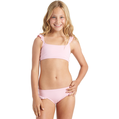 GIRLS WARM DAYS RUFFLE TRI