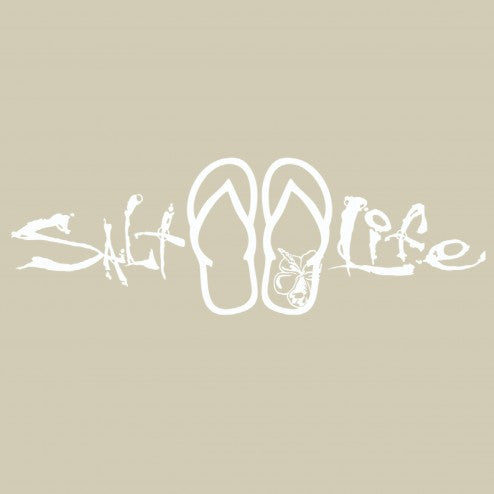 Salt Life Signature Sandals Sticker