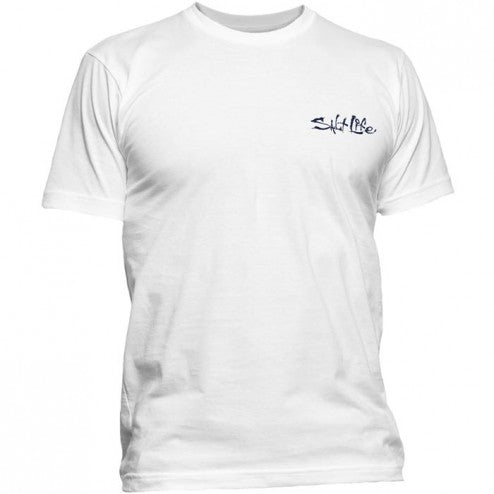 Salt Life Ameriseas Short Sleeve T-Shirt White